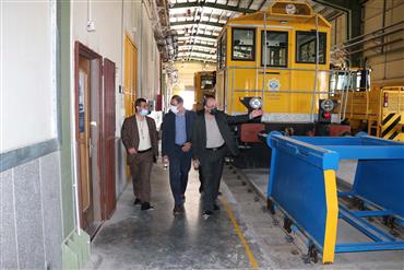 بازدید معاون دادستان اصفهان از بخش‌های مختلف خط یک مترو