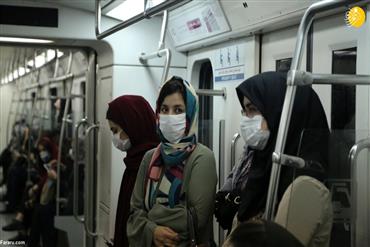 ضرورت استفاده از ماسک در متروی اصفهان