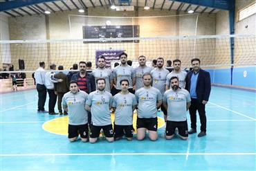 کسب عنوان نایب قهرمانی مسابقات والیبال کارکنان شهرداری اصفهان توسط تیم شرکت مترو منطقه اصفهان