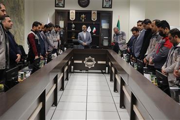نشست مدیر عامل با معاونین، مدیران، رؤسا و مسئولین شرکت مترو منطقه اصفهان
