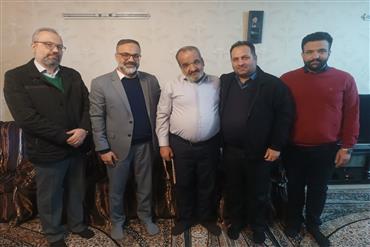 دیدار مدیرعامل، معاونین و مدیران شرکت مترو منطقه اصفهان با جانباز سرفراز جناب آقای محمد هادی مجید پور به مناسبت اعیاد شعبانیه و ولادت با سعادت حضرت ابوالفضل العباس علیه السلام، روز جانباز و سالگرد پیروزی انقلاب اسلامی