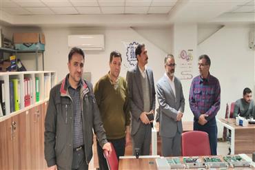 بازدید مدیرعامل و مدیران شرکت مترو منطقه اصفهان از مرکز کارآفرینی پارک علم و فناوری شریف
